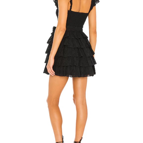 Tularosa Carlotta Mini Dress Black size Small NEW - Picture 3 of 3